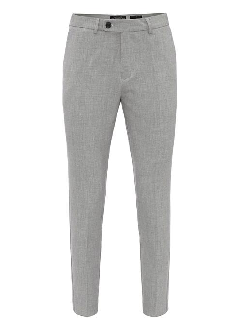 Antioch Bukser med fals  grå-meleret