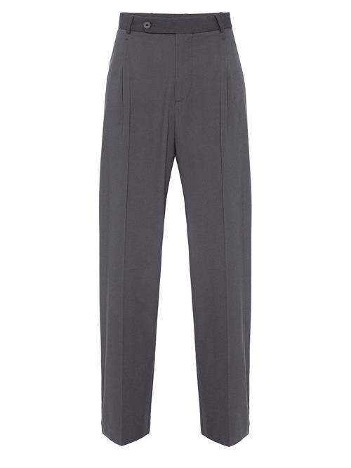 Antioch Bukser med fals  mørkegrå