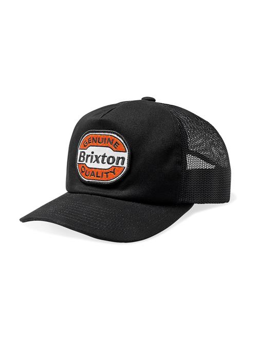 Brixton Hætte 'KEATON'  orange / sort / hvid