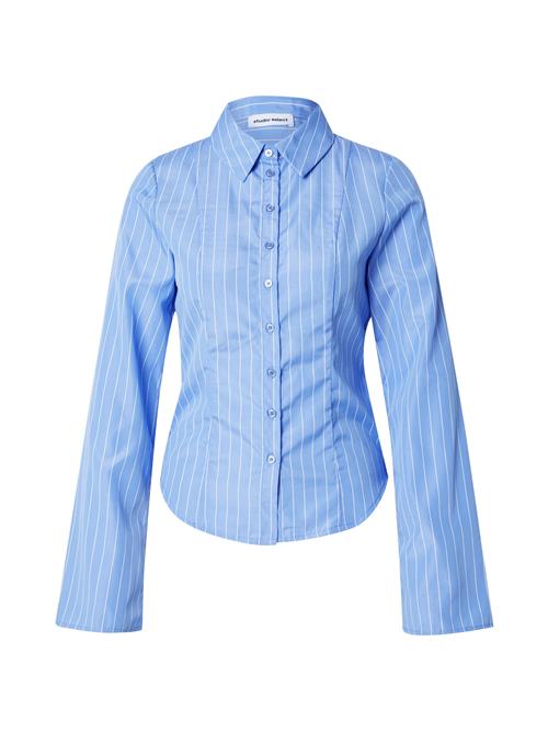 studioselect Bluse 'Costia'  lyseblå / hvid