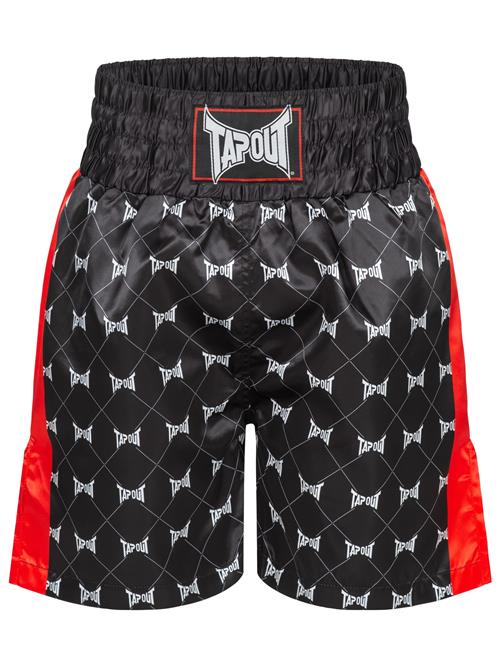 Tapout Sportsbukser 'BRAWLEY'  rød / sort / hvid