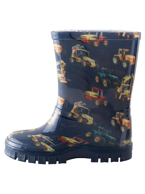 Next Gummistøvler 'Wellies'  navy / cyanblå / gul / orange