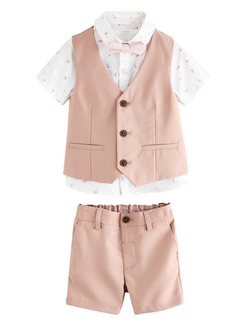 Next Sæt  pudder / gammelrosa / hvid