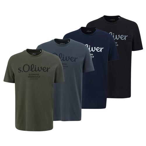 s.Oliver Bluser & t-shirts  blå / mørkegrå / mørkegrøn / sort