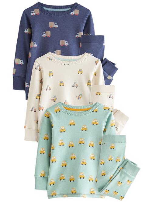 Next Nattøj  creme / navy / mørkegul / mint