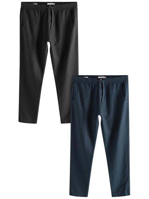Next Lærredsbukser  navy / sort
