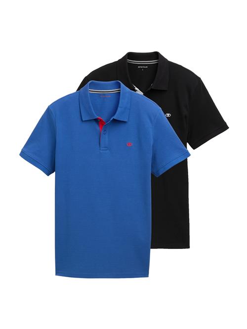 TOM TAILOR Bluser & t-shirts  royalblå / sort