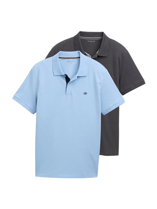 TOM TAILOR Bluser & t-shirts  lyseblå / antracit