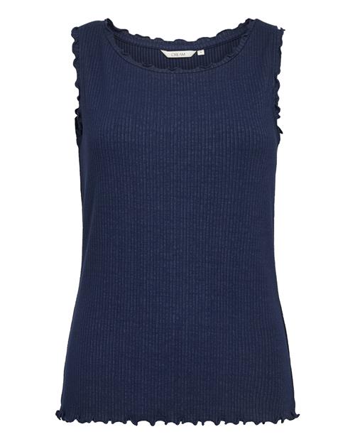 Cream Overdel 'Ribba'  navy