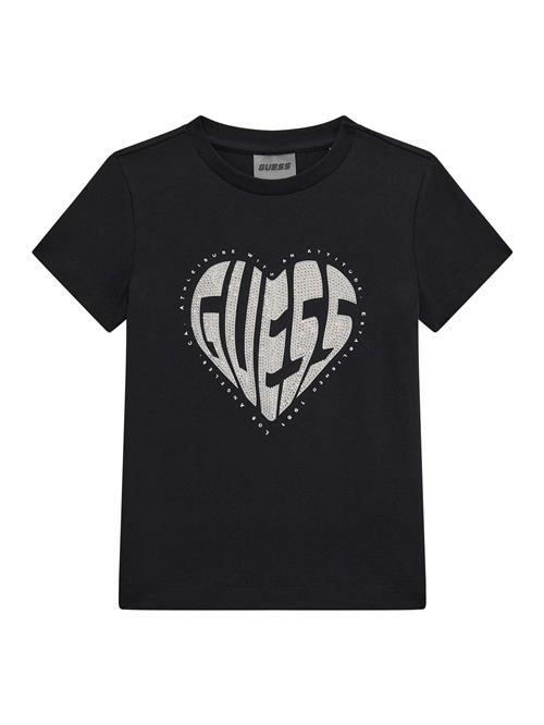 GUESS Bluser & t-shirts  greige / sort / sølv