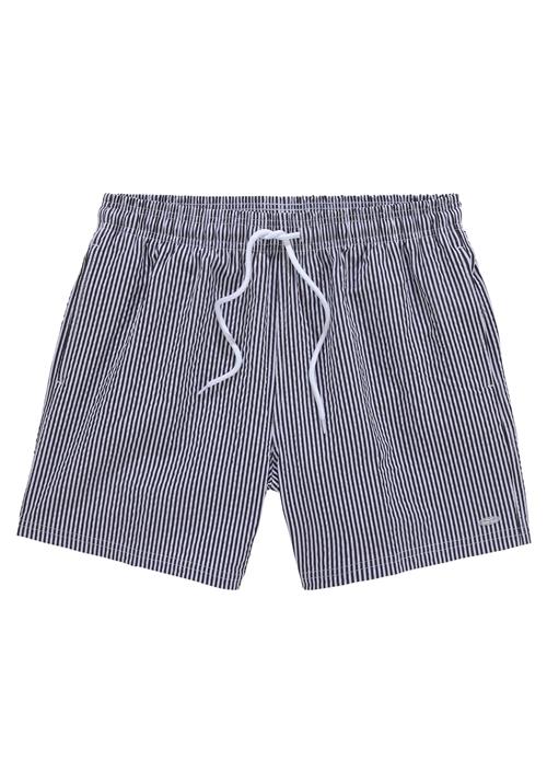 VENICE BEACH Badeshorts  sort / hvid