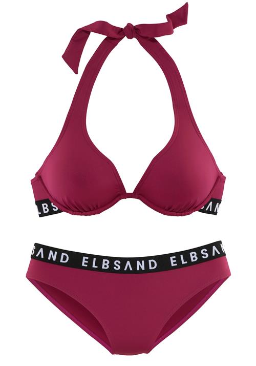 Elbsand Bikini  lysegrå / bær / sort