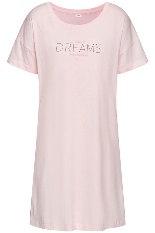 s.Oliver Natskjorte  lyserød / lys pink / sort