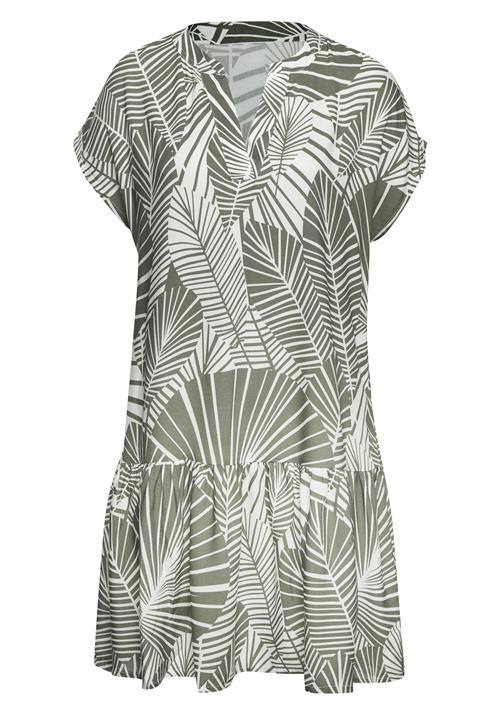 s.Oliver Sommerkjole  grøn / offwhite