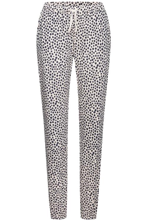 VIVANCE Pyjamasbukser  sort / hvid