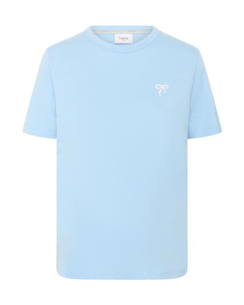 SAINT TROPEZ Shirts 'Jadeen'  lyseblå / hvid