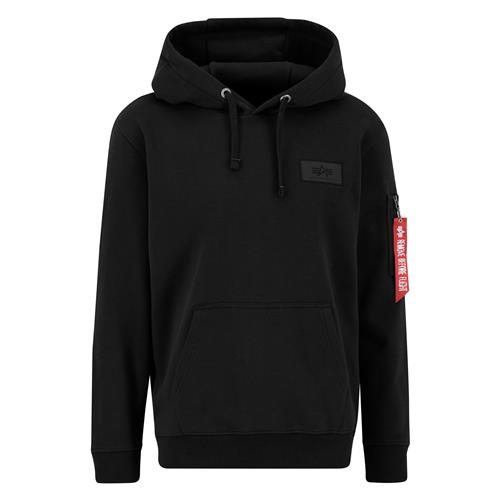 ALPHA INDUSTRIES Sweatshirt  rød / sort / hvid