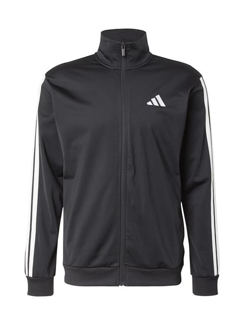 ADIDAS SPORTSWEAR Træningsjakke  sort / hvid