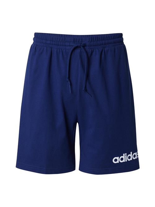 ADIDAS SPORTSWEAR Sportsbukser 'LIN SJ'  mørkeblå / hvid