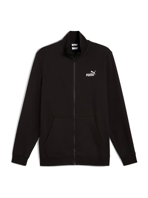 PUMA Sportssweatjakke 'Essentials No. 1'  sort / hvid