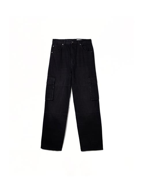 Bershka Cargojeans  sort