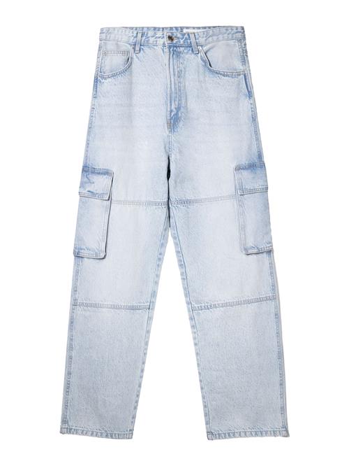 Bershka Cargojeans  blue denim
