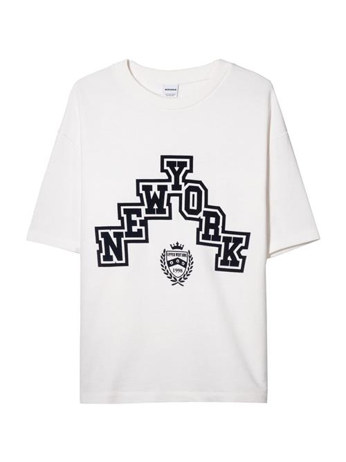 Bershka Bluser & t-shirts  sort / hvid