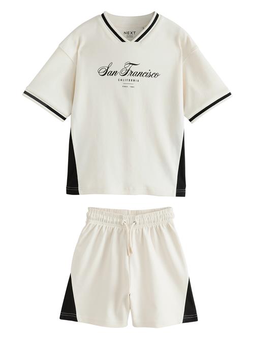 Next Sæt  ecru / sort