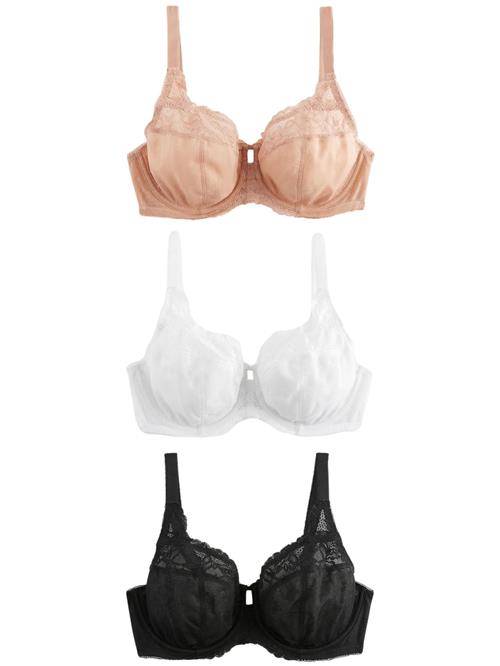 Next BH  beige / sort / hvid