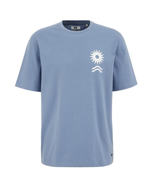 WE Fashion Bluser & t-shirts  røgblå / hvid