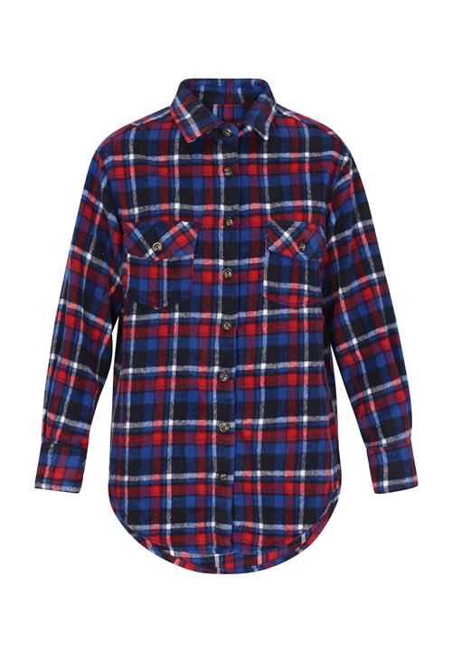 ROCKEASY Bluse  blå / natblå / rød / hvid