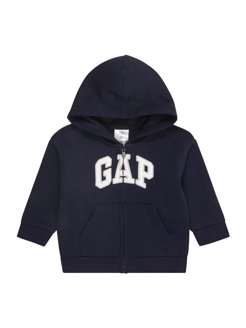 GAP Sweatjakke  navy / offwhite