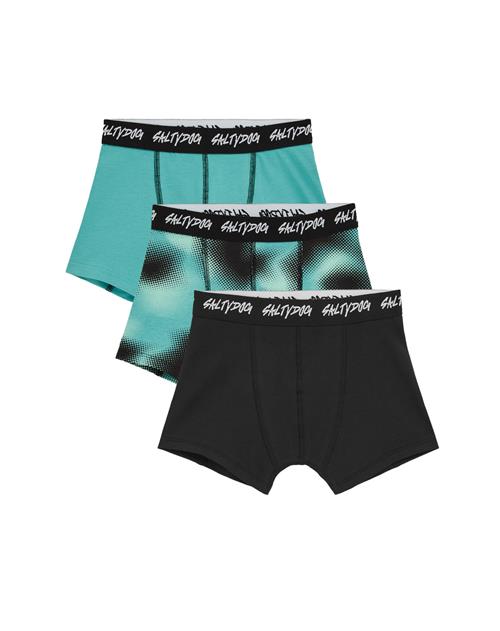 WE Fashion Underbukser  turkis / pastelgrøn / sort / hvid