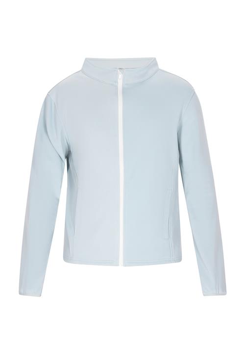 Festland Sweatjakke  pastelblå / hvid