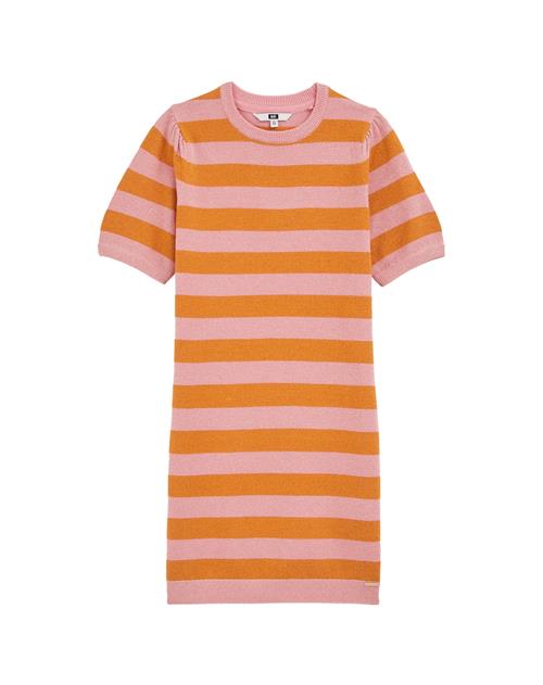 WE Fashion Kjole  orange / lyserød