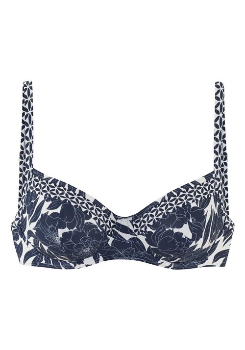 SUNSEEKER Bikinioverdel  marin / hvid