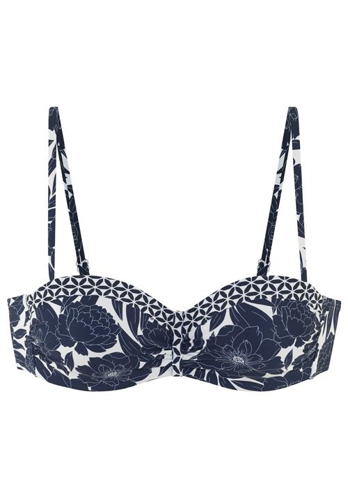 SUNSEEKER Bikinioverdel  natblå / offwhite