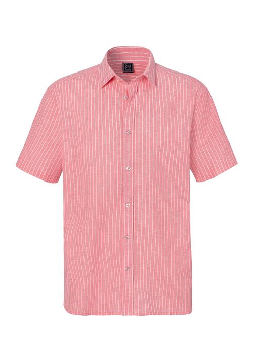 JOHN DEVIN Skjorte  lys rød / uldhvid