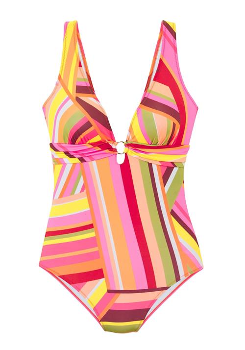Bruno Banani Badedragt  gul / orange / abrikos / pink