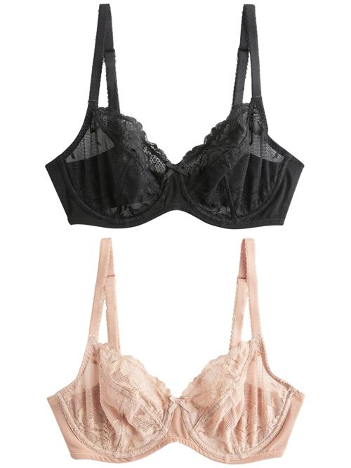 Next BH  creme / sort