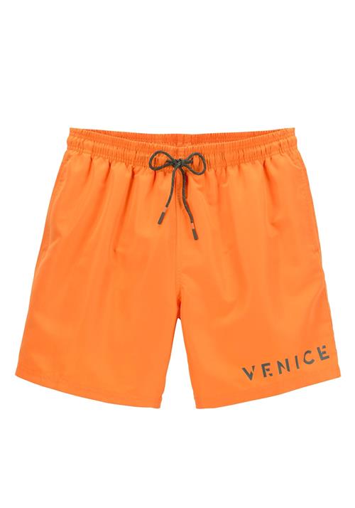VENICE BEACH Badeshorts  blå / orange
