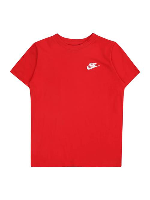 Nike Sportswear Shirts 'Futura'  rød / hvid