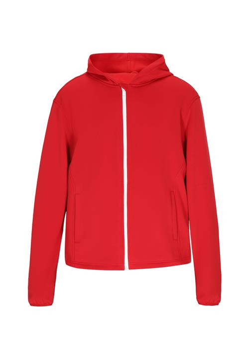 Festland Sweatjakke  rød / hvid