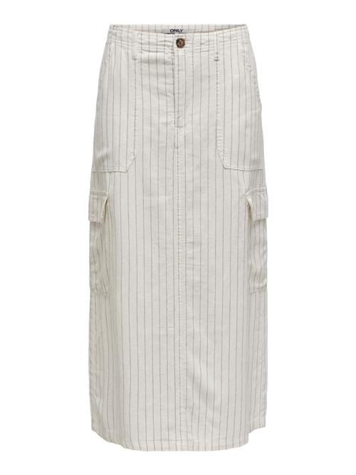 ONLY Nederdel 'ONLMALFY-CARO'  hvid