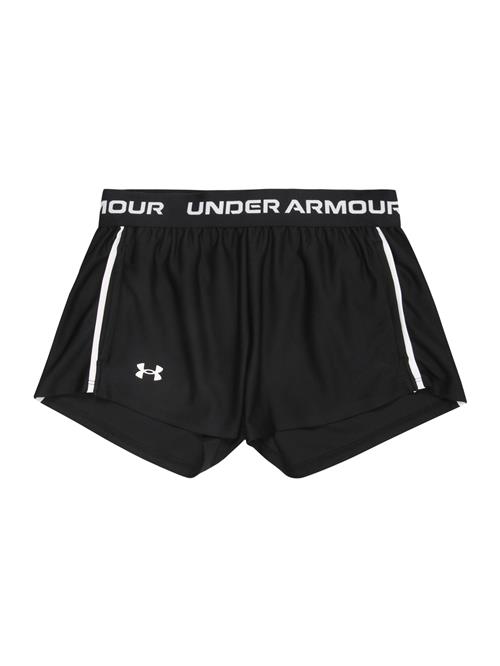 UNDER ARMOUR Sportsbukser 'Play Up'  sort / hvid