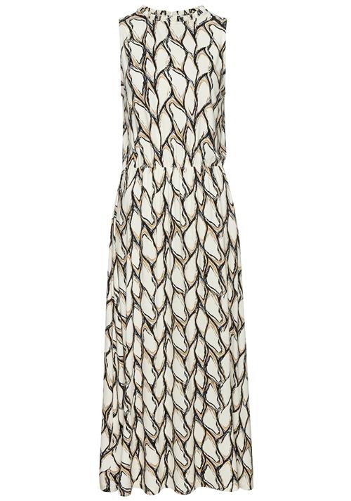 LASCANA Kjole  beige / creme / sort