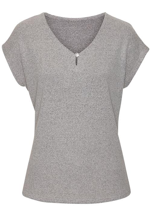 LASCANA Pullover  grå-meleret