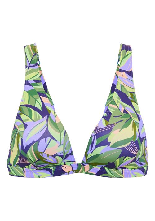 s.Oliver Bikinioverdel  grøn / lysegrøn / lilla / lavendel