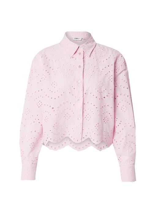 ONLY Bluse 'ONLValais'  lyserød