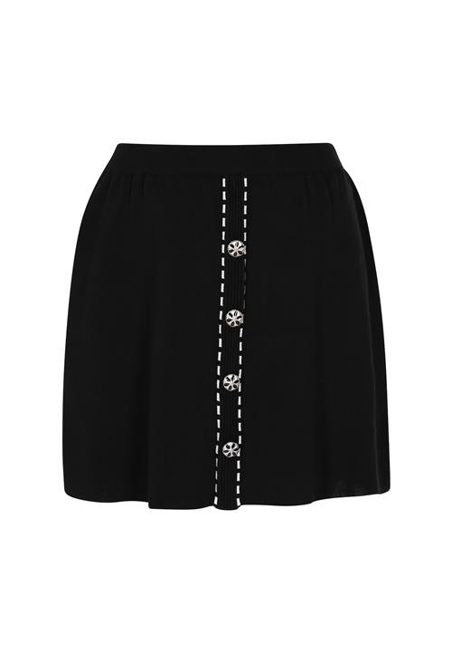 faina Nederdel 'Fashion Look'  sort / hvid